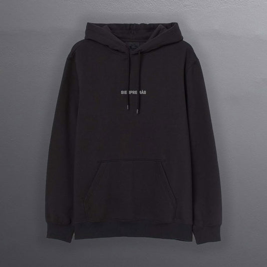 Hoodie Siempre Más – Negro