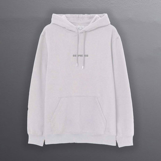 Hoodie Siempre Más – Blanco